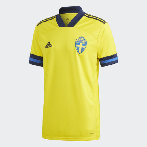 SWEDEN HOME KIT 2021 – 22  UEFA EURO 2022 - Soccer Jersey 21