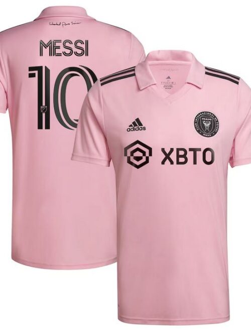 Inter Miami Lionel Messi adidas Pink Jersey